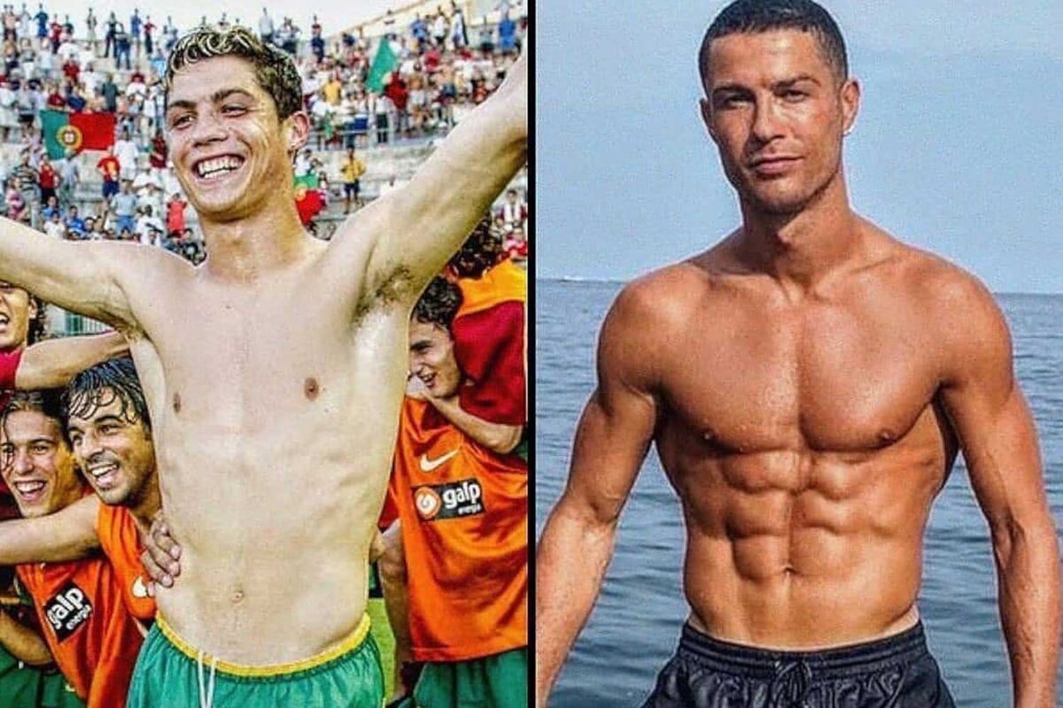 Cristiano Ronaldo’s Body Transformation
