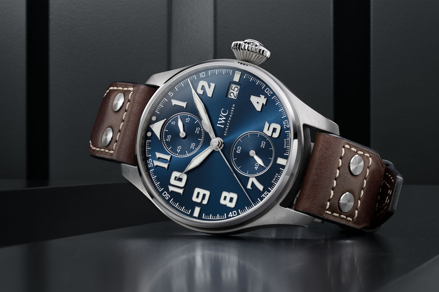 IWC Schaffhausen Releases World’s First Big Pilot’s Watch With A Chronograph