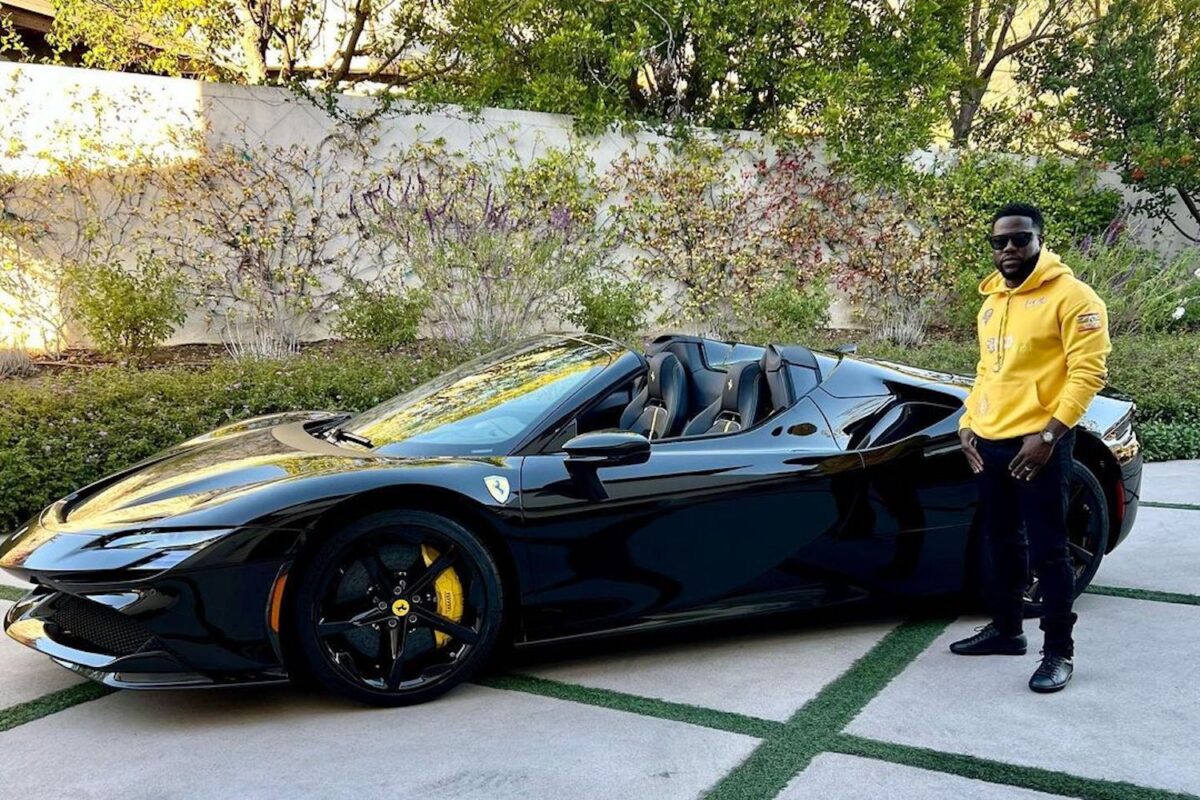 Kevin Hart Celebrates Netflix Success With Rare Ferrari Hybrid Supercar