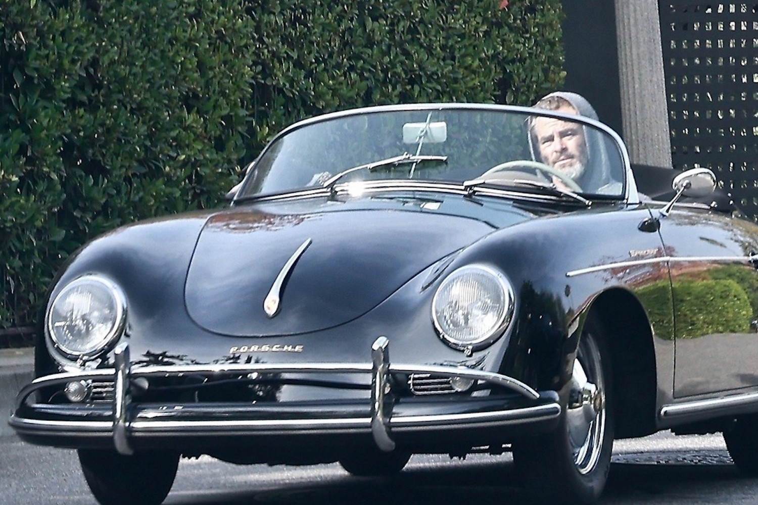 Chris Pine Makes Up For Bad Taste In Footwear With Rare Vintage Porsche