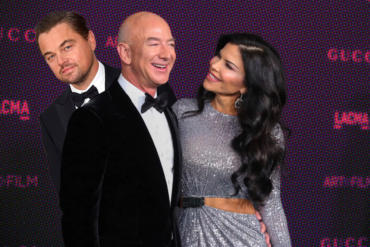 Watch Jeff Bezos’ Girlfriend Put The Moves On Leonardo DiCaprio