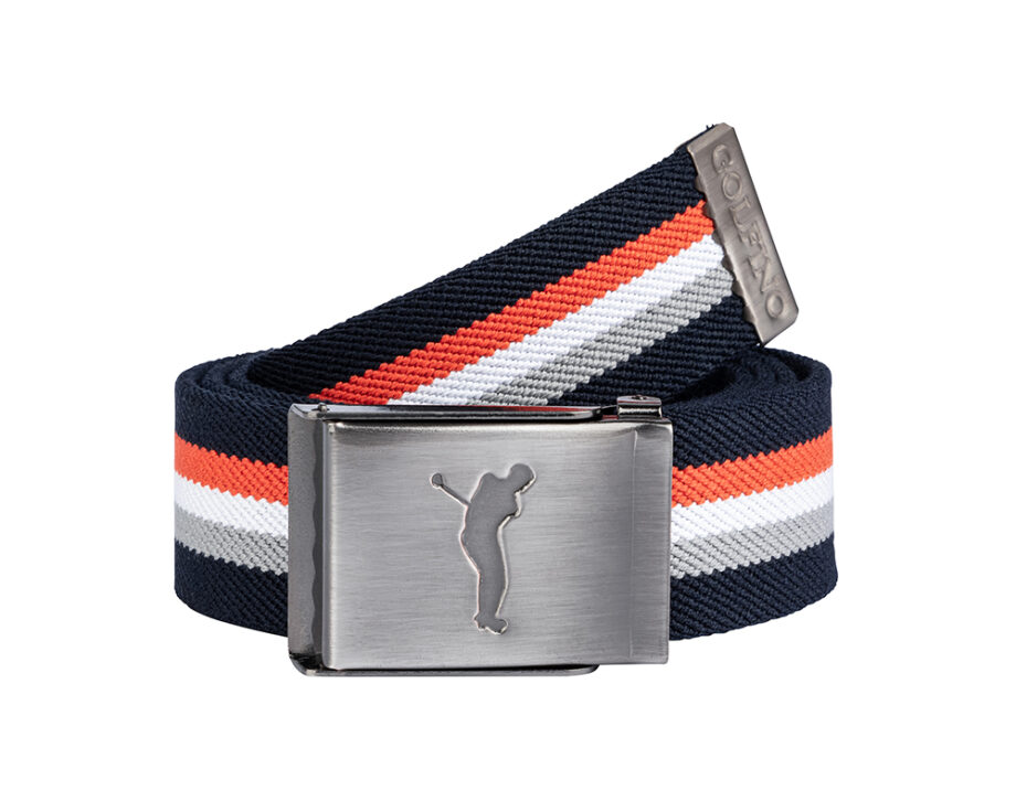 Tricolor Golfino golf belt