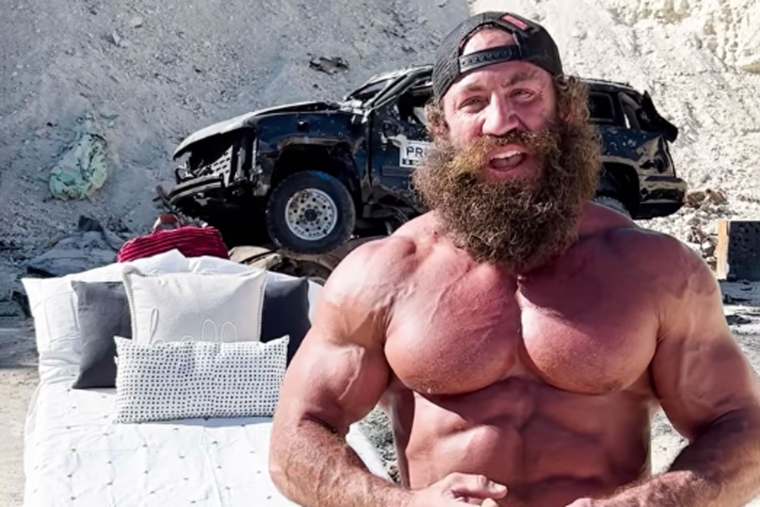 'Liver King' Says Your Bed Is A Prison & You Need To Blow It Up