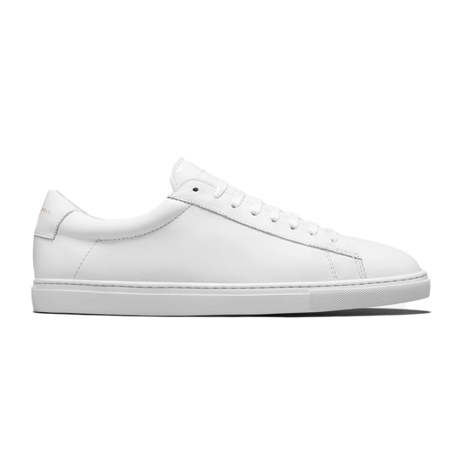 Low 1 White Sneakers