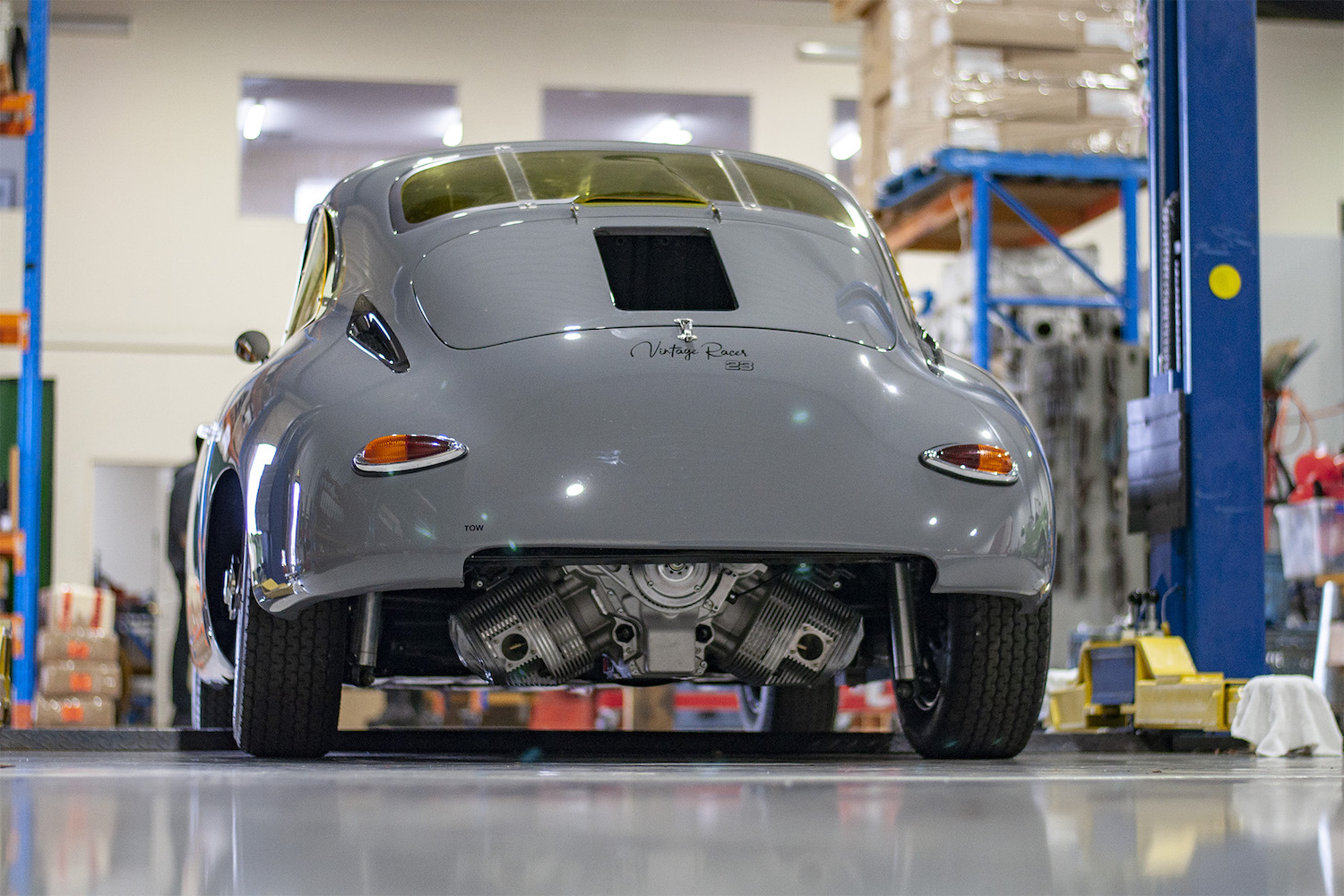 Australian Builds Classic Porsche Powered By An Aeroplane Engine