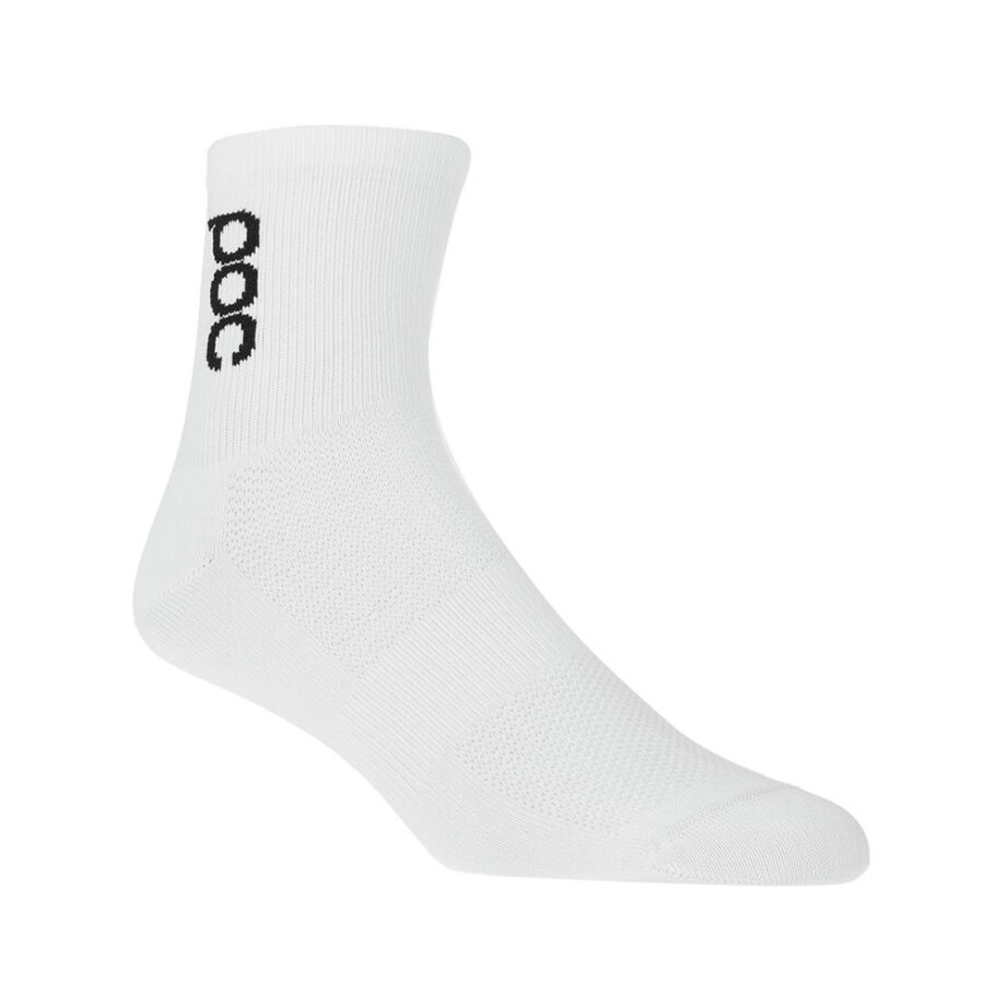 White POC Cycling Socks