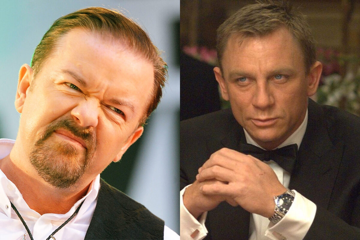 Ricky Gervais Is Not A Fan Of Daniel Craig And His James Bond Movies