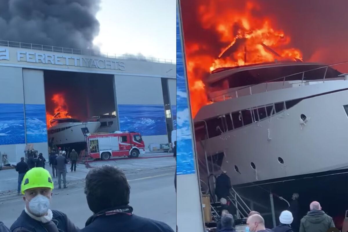 Fire At Superyacht Shipyard A Millionaire’s Worst Nightmare
