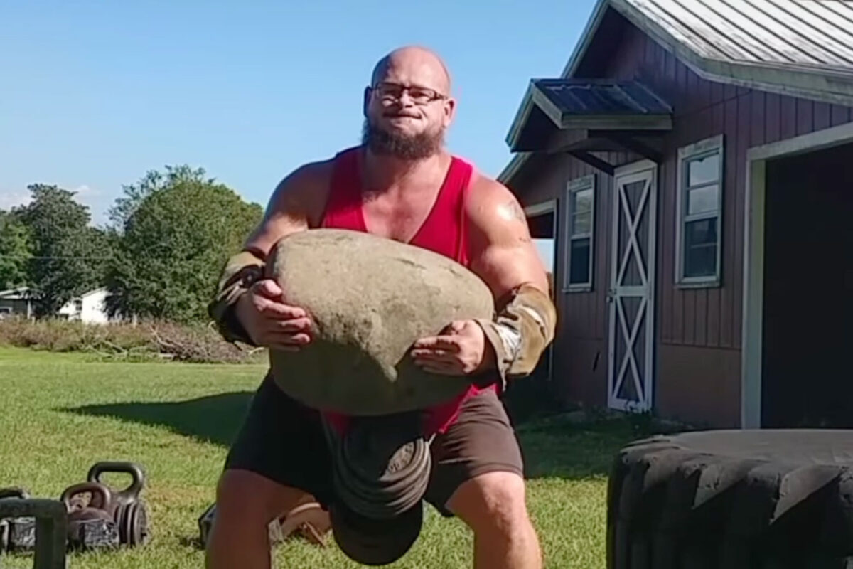 This Brutal Stone Workout Is Only For Those With Massive Stones Themselves