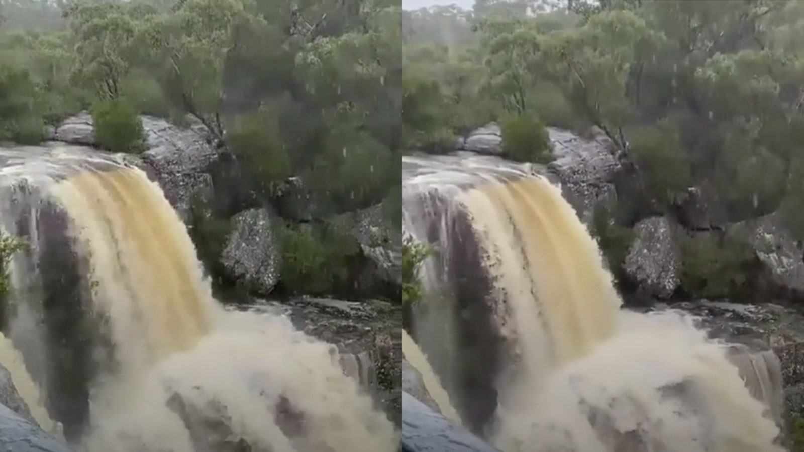Rare Sight At ‘Secret’ Sydney Waterfall