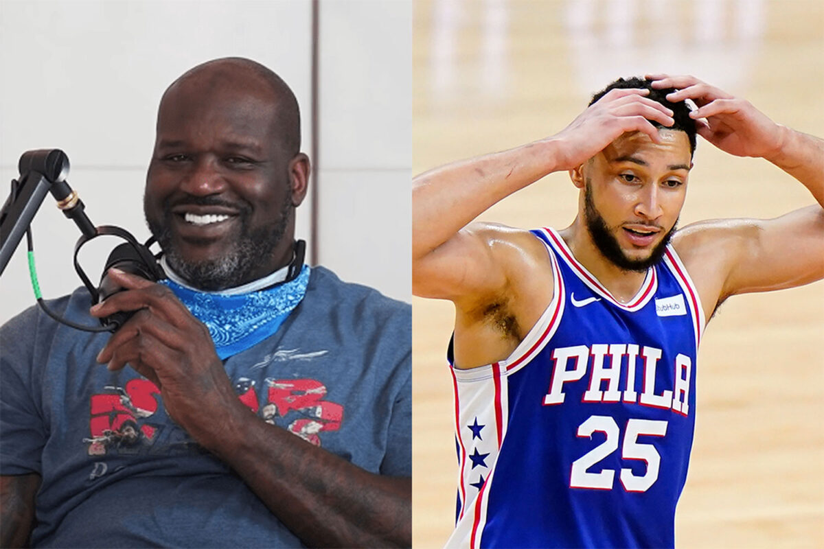 Shaquille O’Neal Gives Ben Simmons A Piece Of His Mind