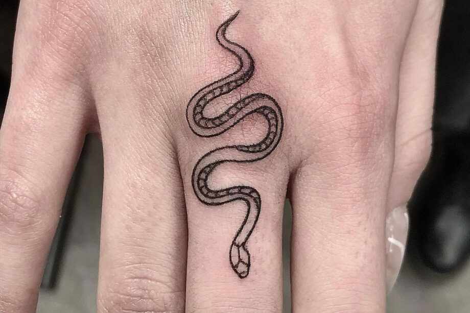 Dotwork Snake Temporary Tattoo - Set of 3 – Tatteco