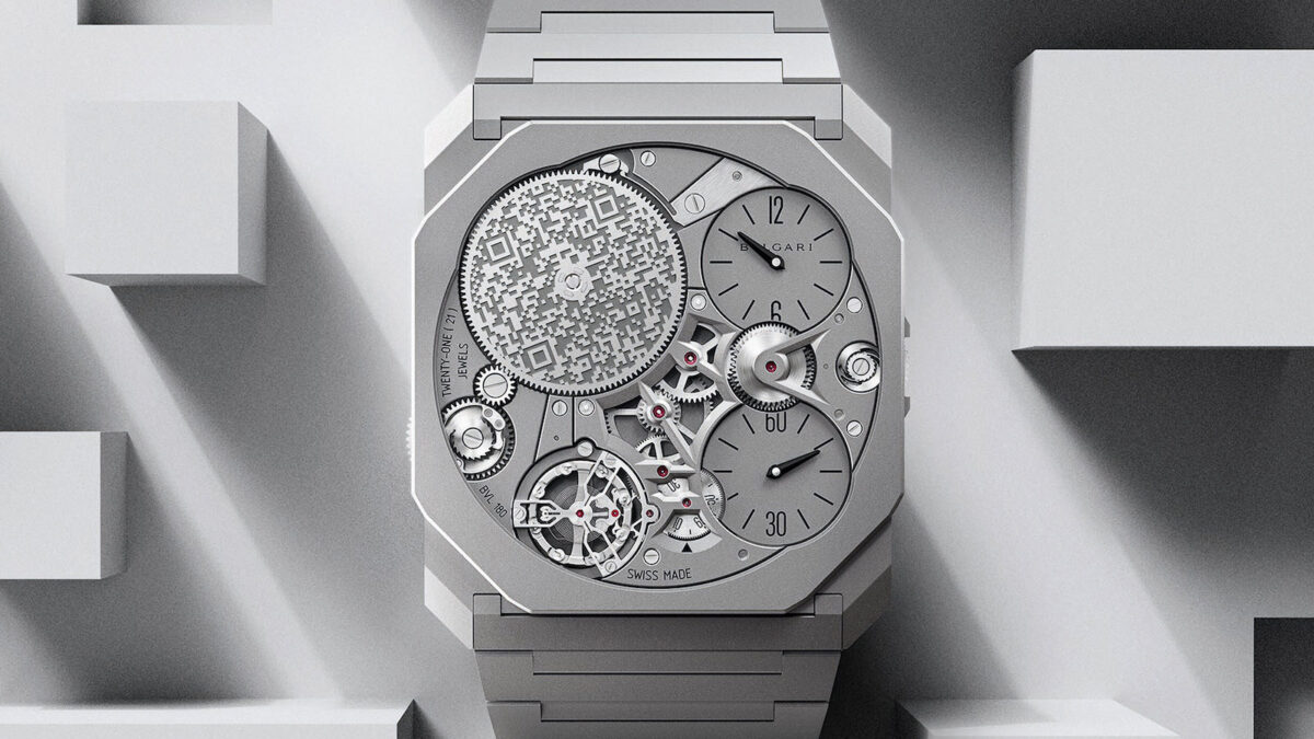 Meet The World’s Thinnest Mechanical Watch, The Bulgari Octo Finissimo Ultra