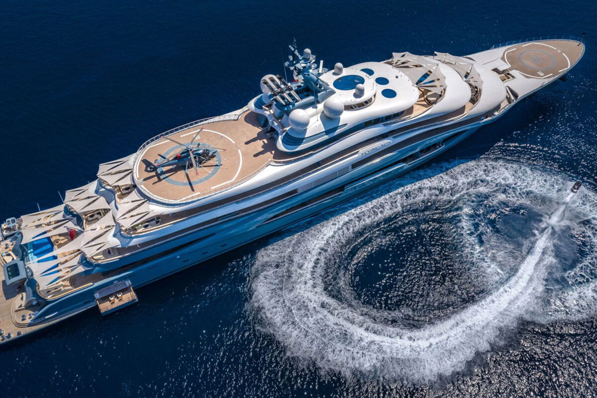 largest yacht for rent