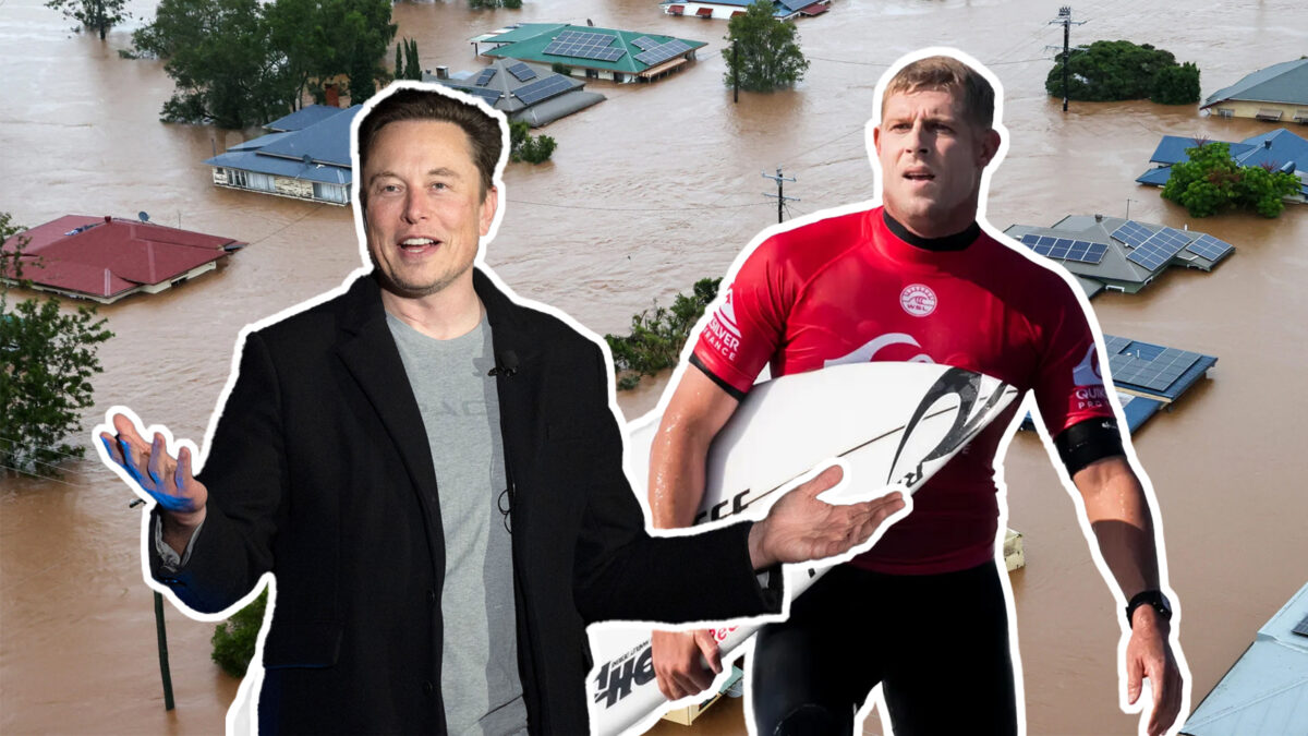 Mick Fanning Enlists Elon Musk To Help With NSW Flooding