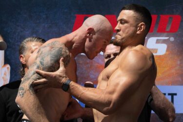 Sorry, Bazza: Aggressive Behaviour At A Weigh In Often Leads To A Loss