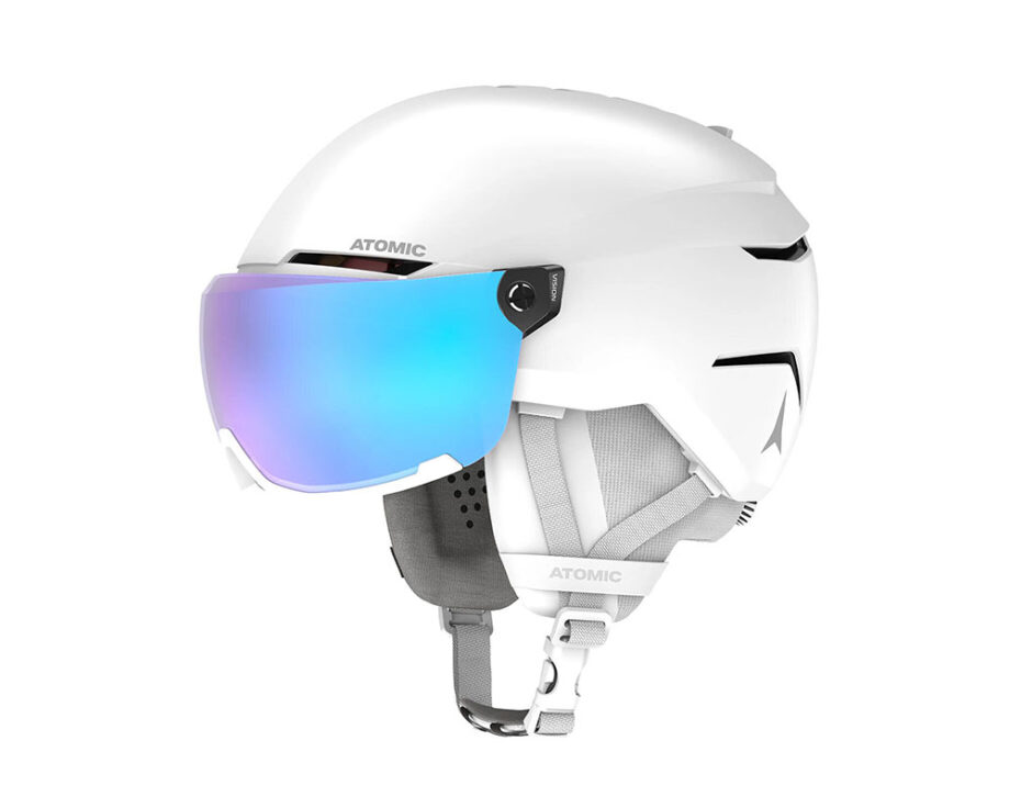 White Atomic Snowboard Helmet