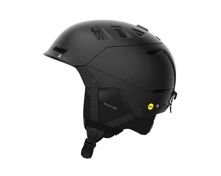 Black Salomon Snowboard Helmet