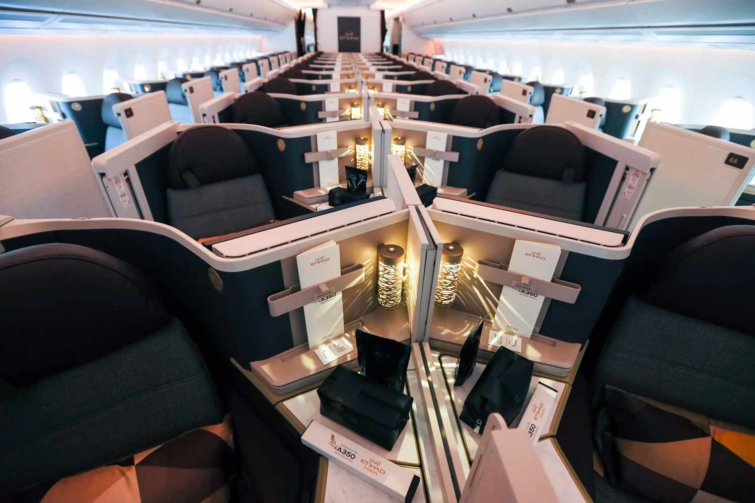 Etihad Airbus A350 Business Class: Slick New Offering Will Make Long Haul More Tolerable