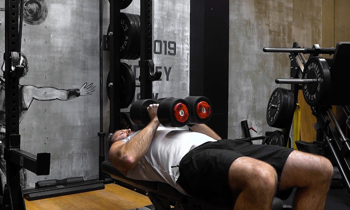 Close Grip Dumbbell Chest Press