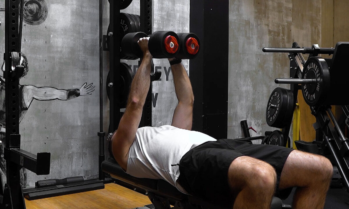 Close Grip Dumbbell Chest Press
