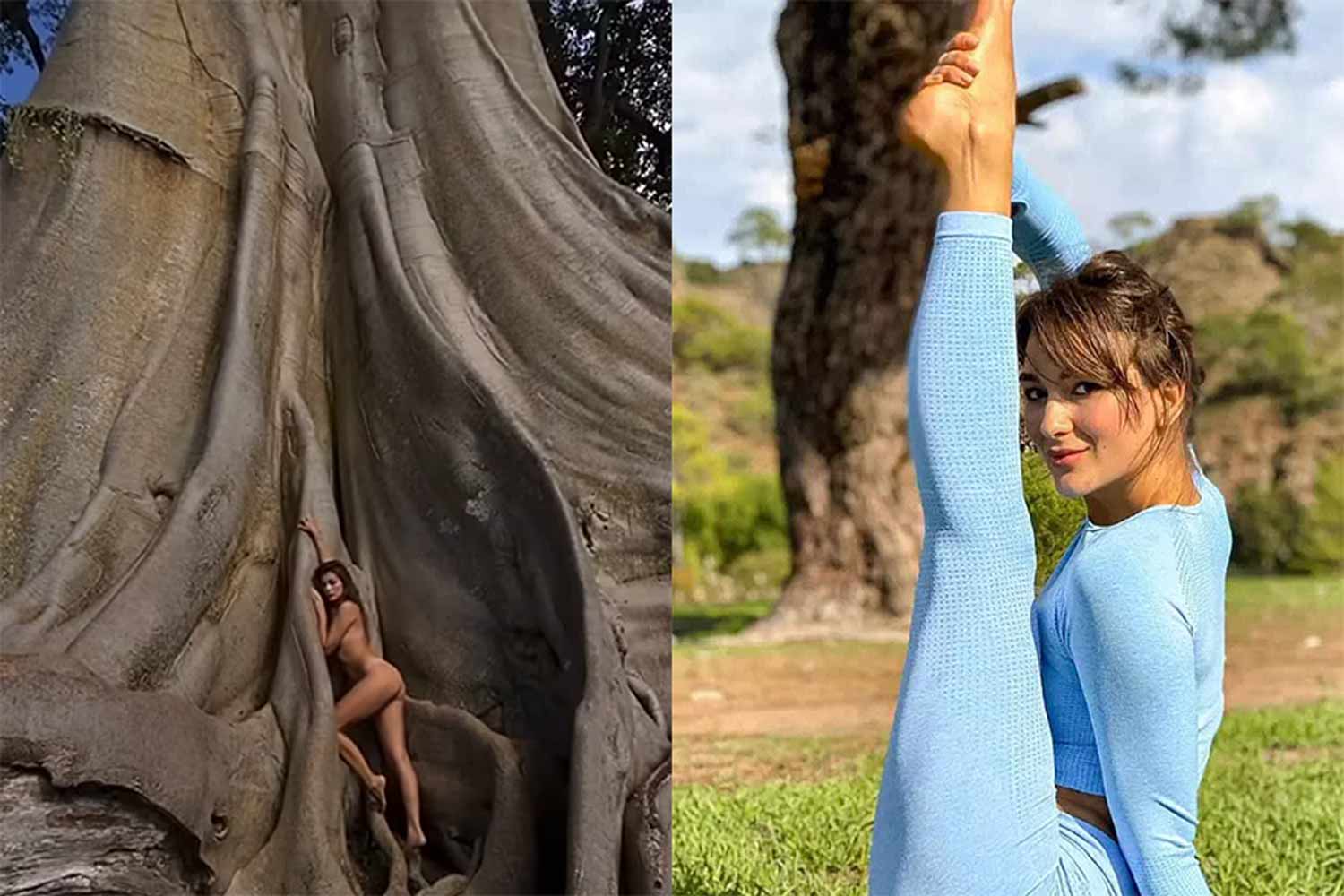 Influencer Allegedly Facing Pornography Charges Over Tree Hugging Photoshoot In Bali