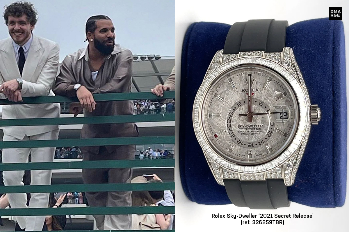 Drake Flexes ‘Rare As Rocking Horse S***’ Rolex At Kentucky Derby