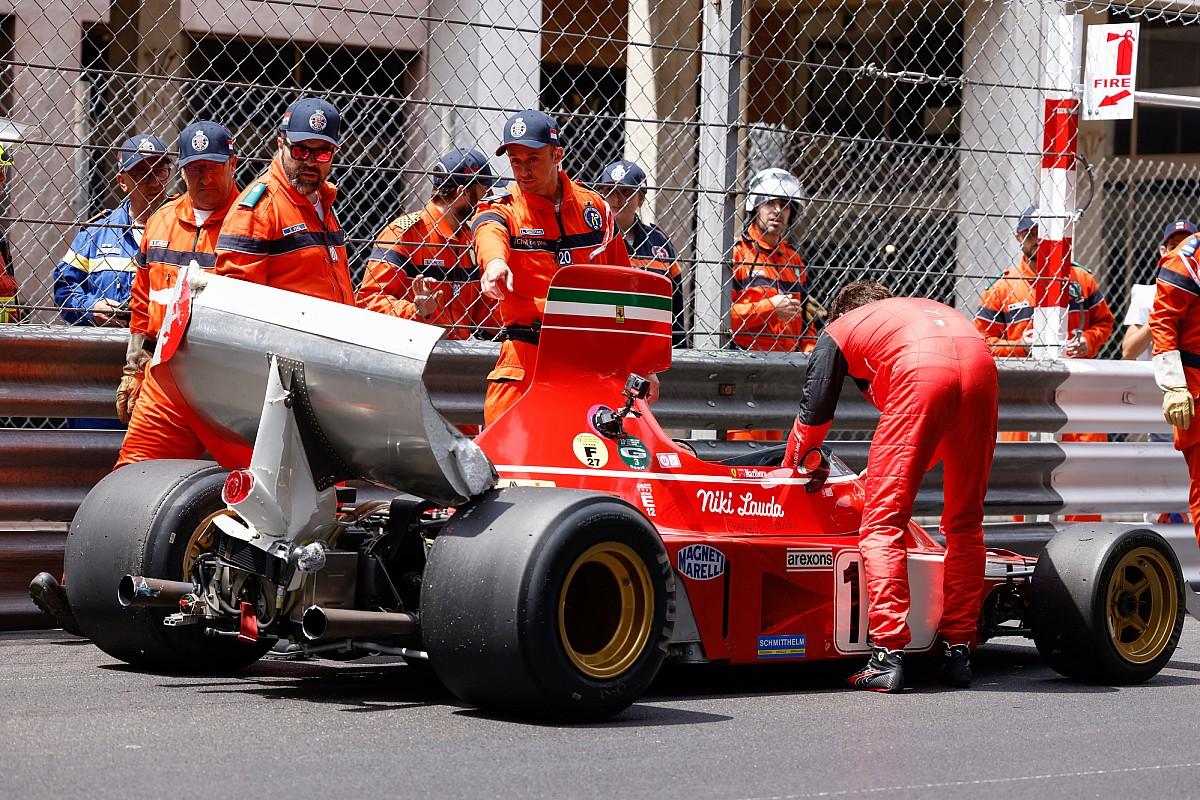 Charles Leclerc Crashes Priceless Vintage Ferrari In Monaco