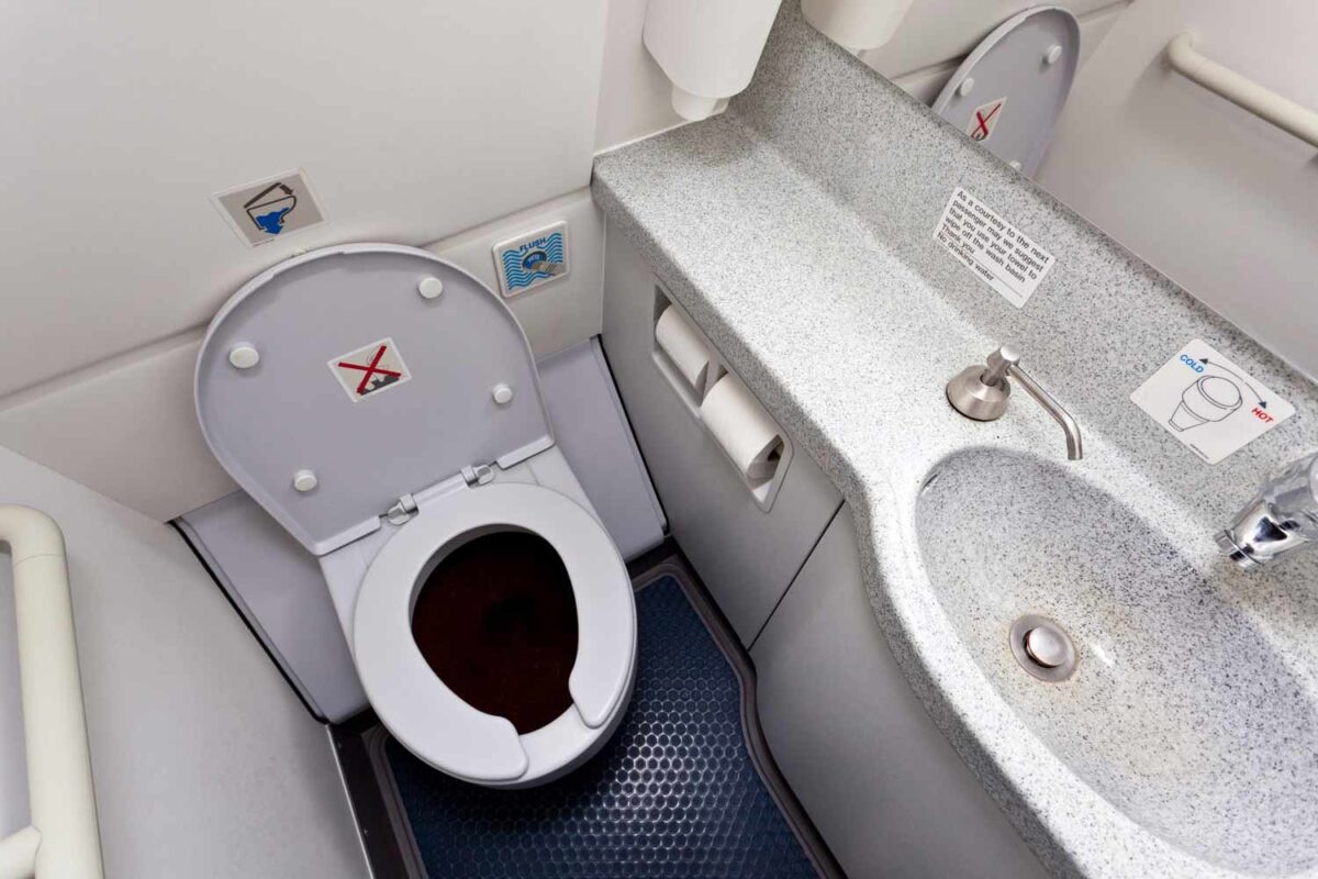 Flight Attendant Explains Why You Should Never Use Toilet Paper On A Plane