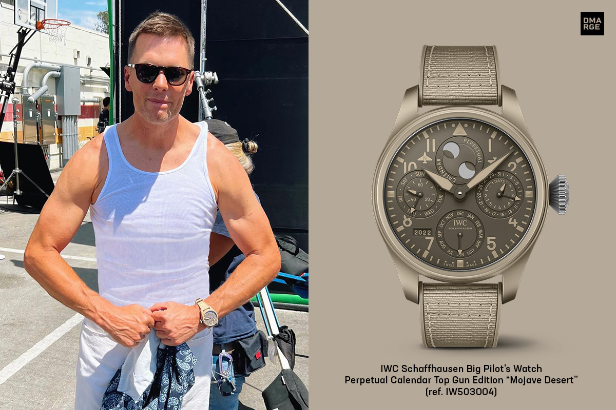 Tom Brady Wears Lewis Hamilton’s Favourite IWC Schaffhausen Watch