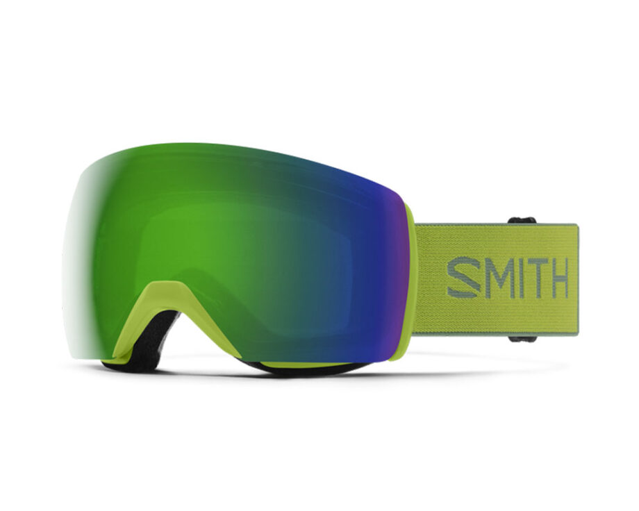 Green Smith Ski and Snowboard Googles