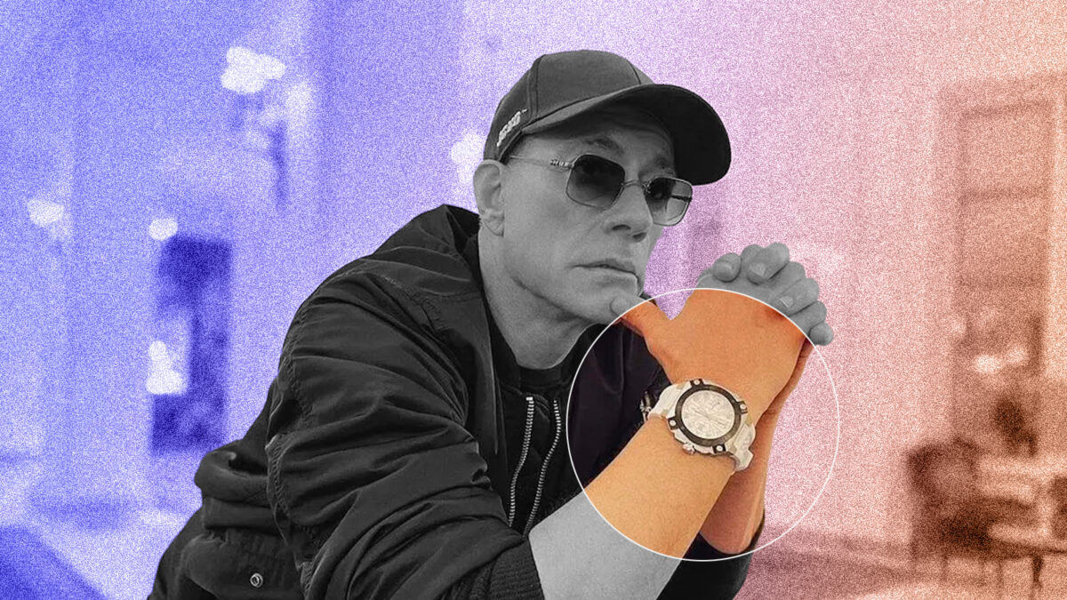 Jean-Claude Van Damme Launches His Own Watch Brand… And It’s Not Pretty