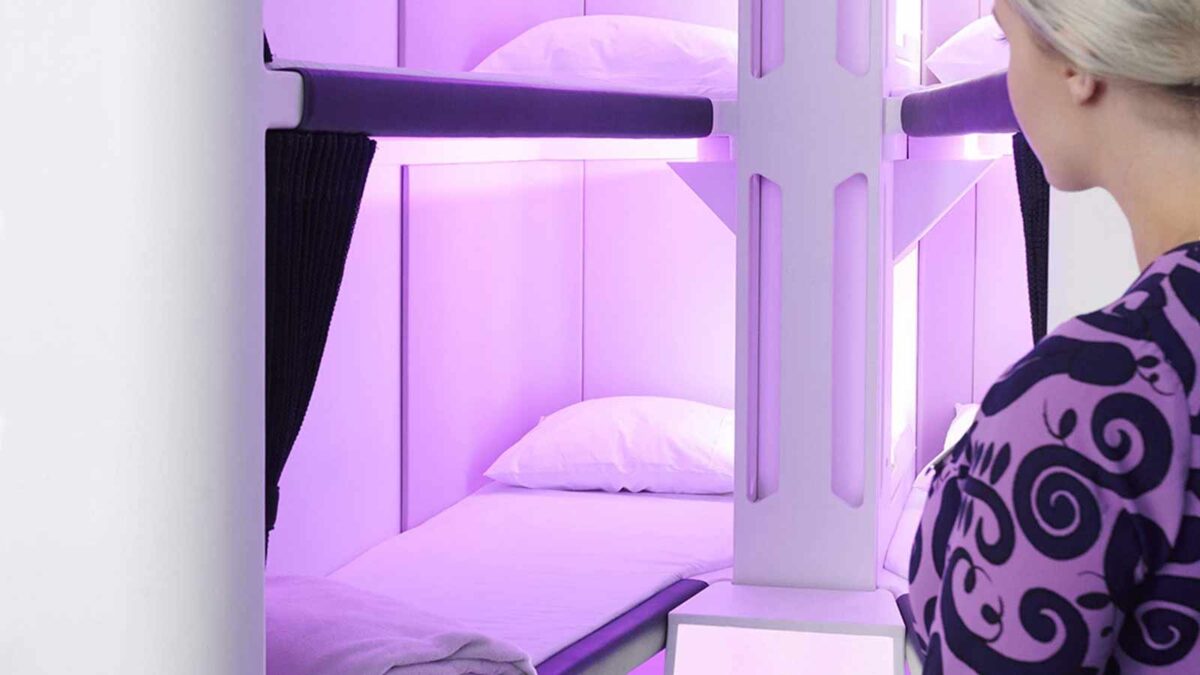 Air New Zealand Bunk Beds Airline To Install World's First Beds In Economy