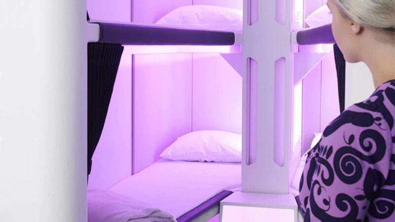 Air New Zealand Is Rolling Out Sleep Pods For Plucky Economy Travellers