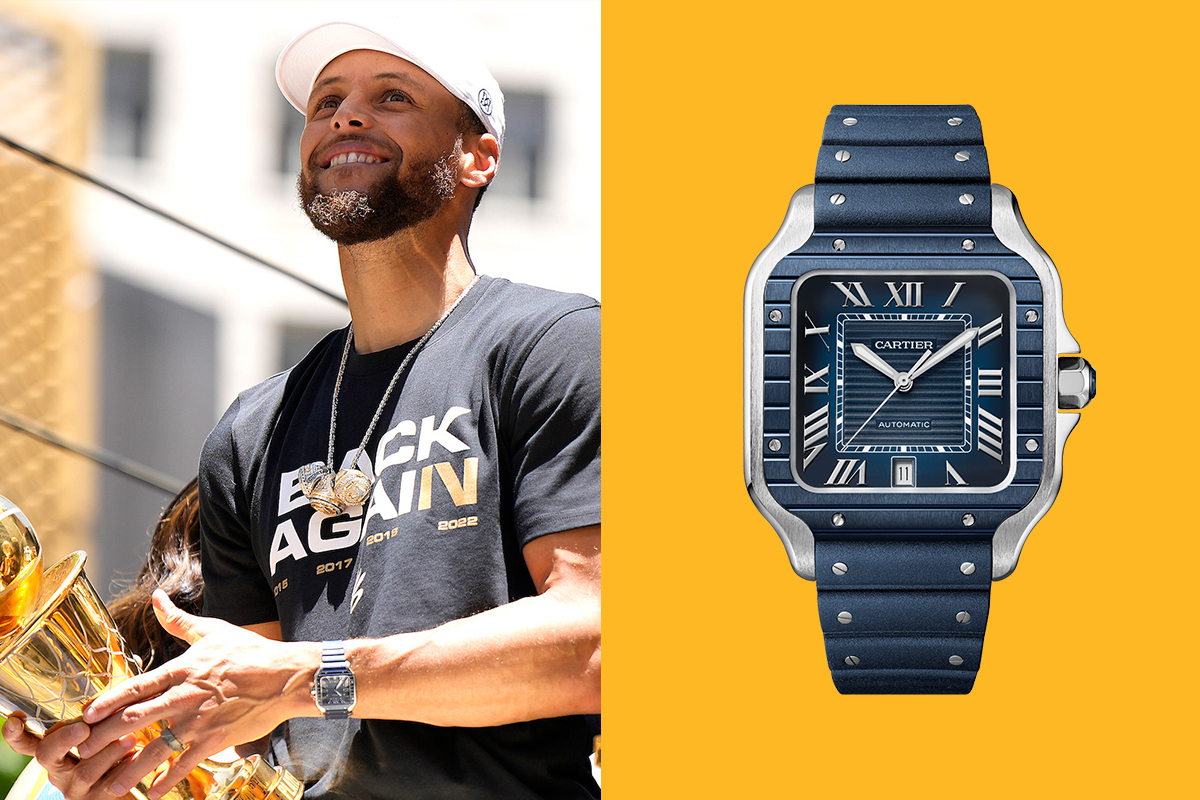 Steph Curry Celebrates NBA Finals Victory With ‘Classy’ New Cartier Watch