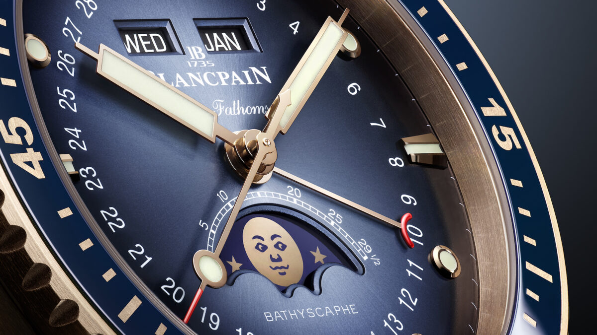 Blancpain Adds A Surprisingly Fancy Touch To Their Toughest-Looking Watch