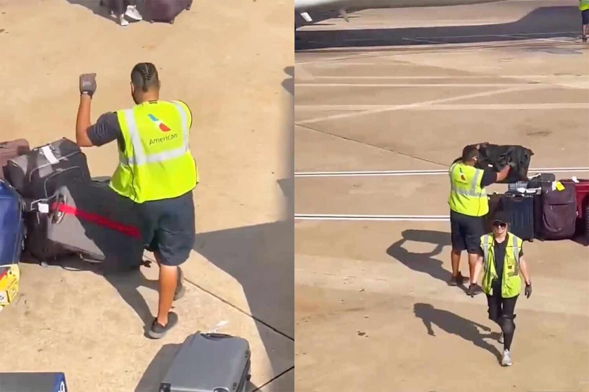Ruthless Video Confirms Your Worst Fears About Baggage Handlers