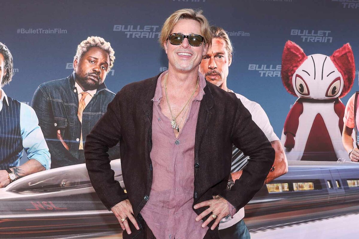 Brad Pitt Goes Back To The 90s With Wild Skirt Look
