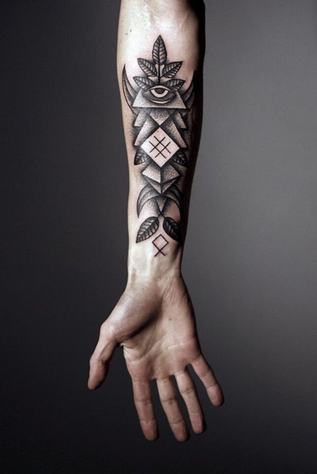 Pretty forearm tattoo
