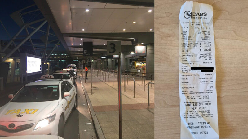 Sydney Airport’s Maxi Taxis Need To Stop Scamming Travellers