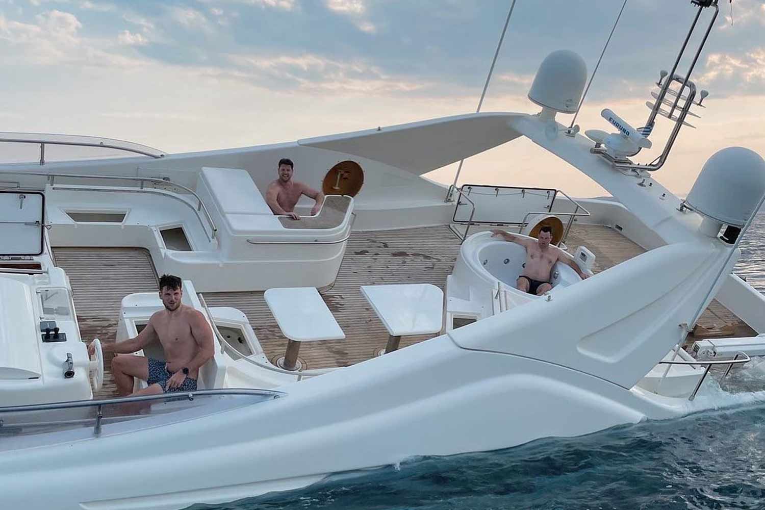 Lads’ Yacht Outing Goes Horribly Wrong In Greece