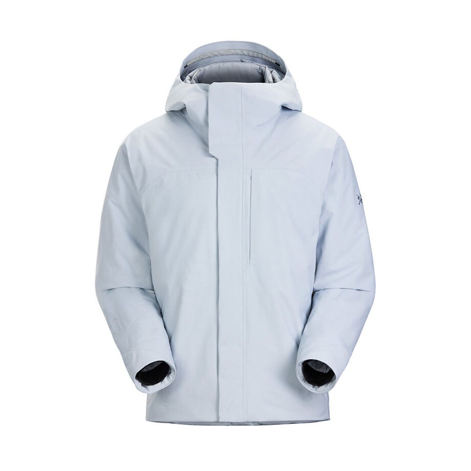 White Arcteryx Snowboard Jacket