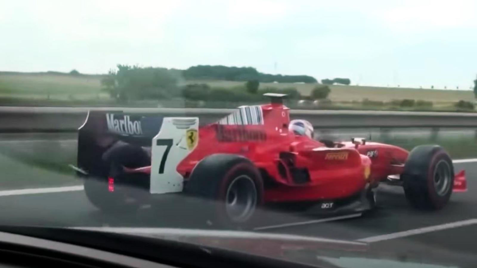 ‘F1 Car’ Spotted Sending It On Major European Motorway