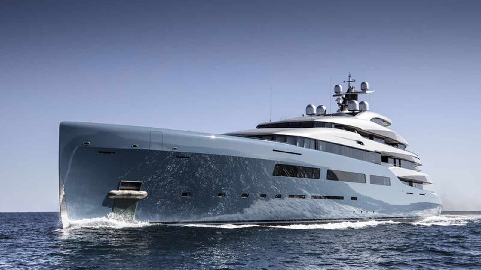 $220 Million Superyacht With Onboard Tennis Court Spotted In Holland