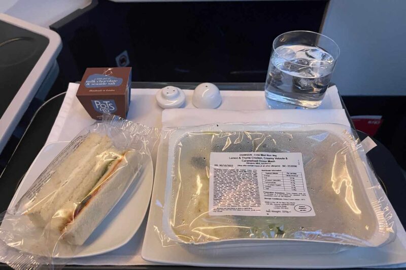Avianca Business Class Meal Leaves Passenger Questioning Pointy End Travel