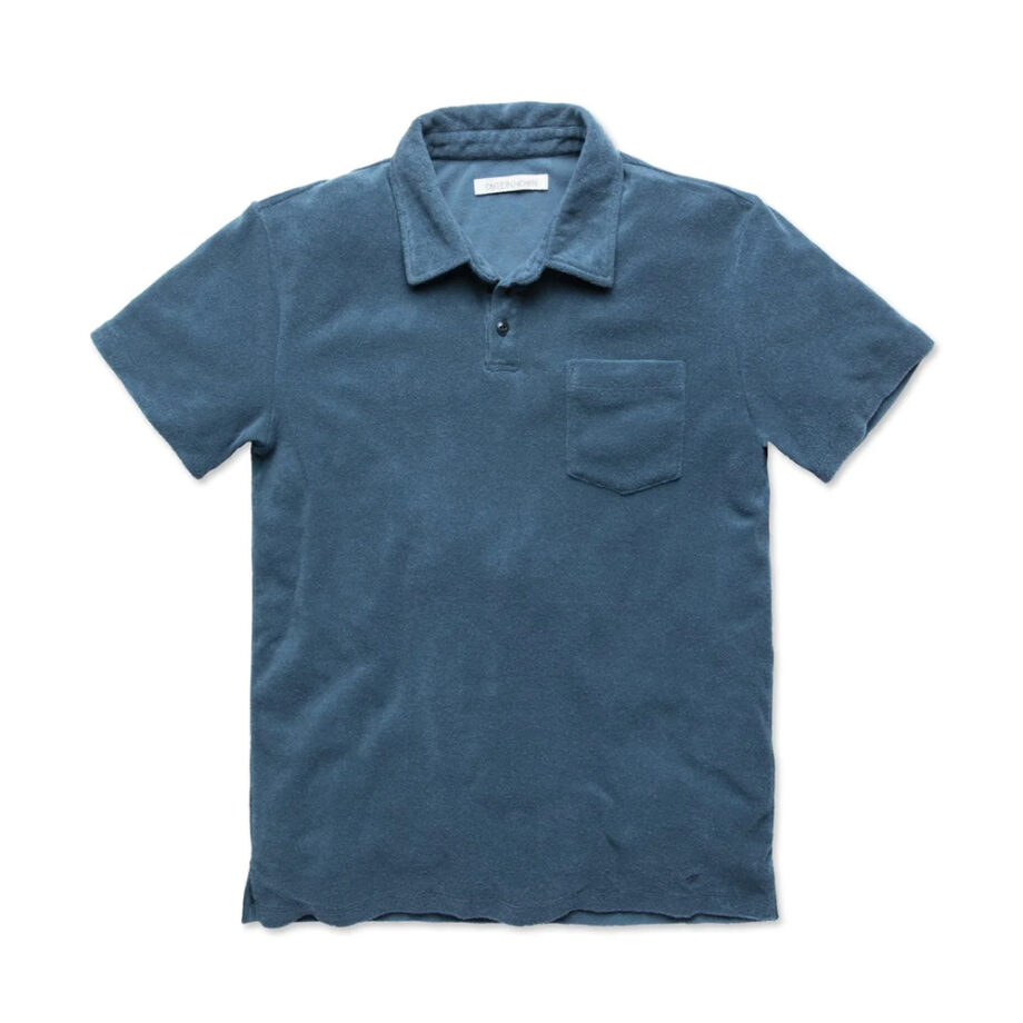 blue Outerknown polo shirt