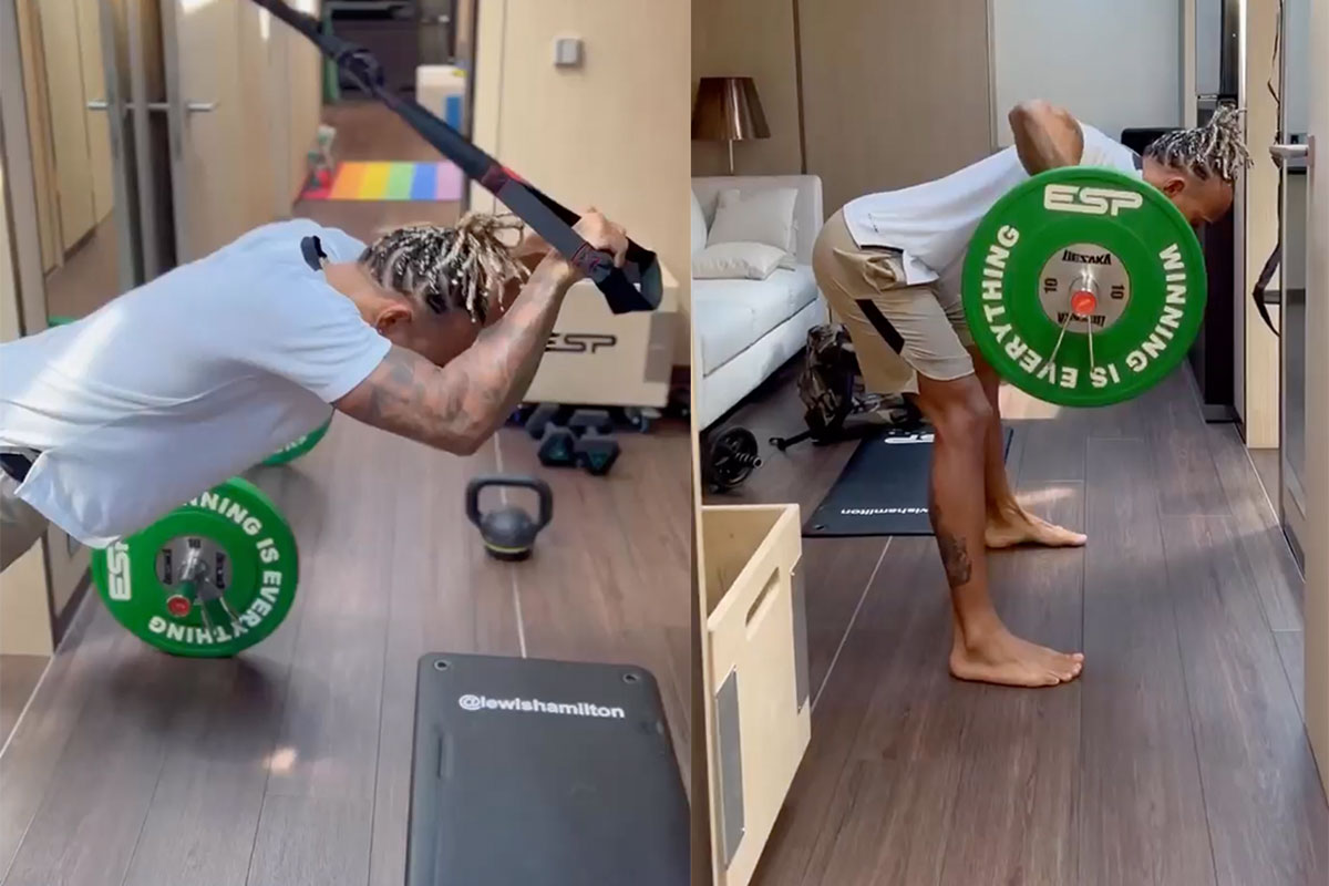 Lewis Hamilton Workout Provides ‘Ego Lesson’ All Men Could Benefit From