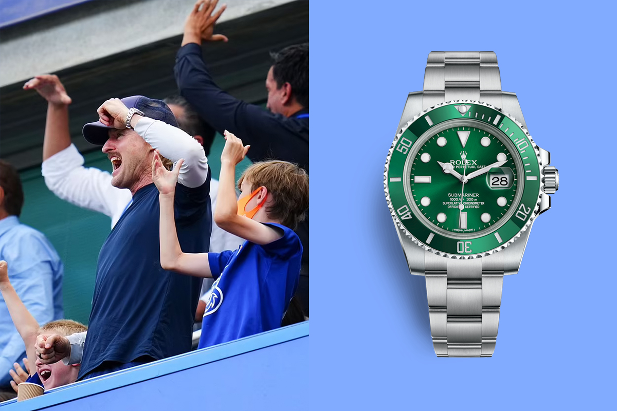 Owen Wilson Spotted Wearing ‘Hyped’ Rolex At Premiere League Game