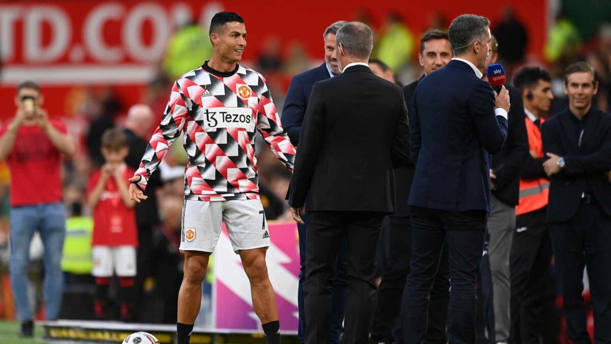Cristiano Ronaldo Savages Jamie Carragher With Super Petty Act