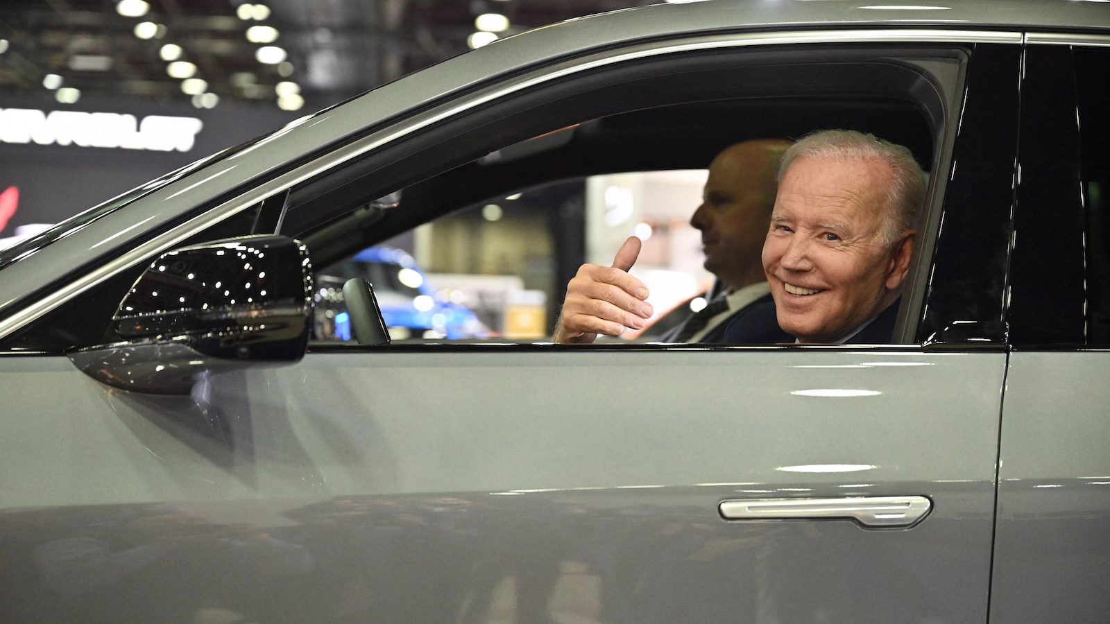 Joe Biden Breaks Presidential Protocol, Takes Electric Cadillac For Joyride